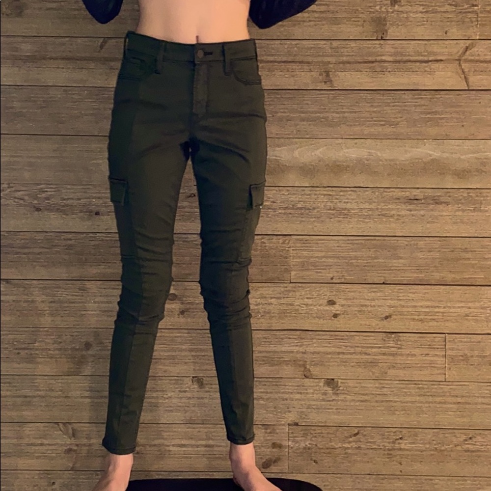 Old Navy Rockstar Olive Green Pants - Size 2